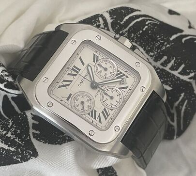 Cartier Santos 100 XL Chronograph