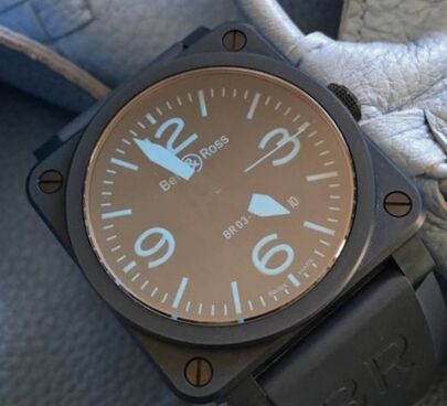 Bell & Ross BR03-92 Blue Ceramic