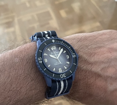 Blancpain X Swatch Scuba Fifty Fathoms Atlantic Ocean&nbsp;