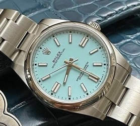 ROLEX OYSTER PERPETUAL 41 TIFFANY DIAL