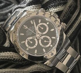 ROLEX DAYTONA BLACK DIAL