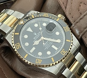 ROLEX SUBMARINER DATE STEEL & GOLD