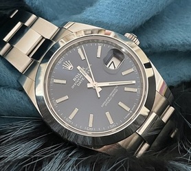 ROLEX DATEJUST 41 CADRAN BLEU